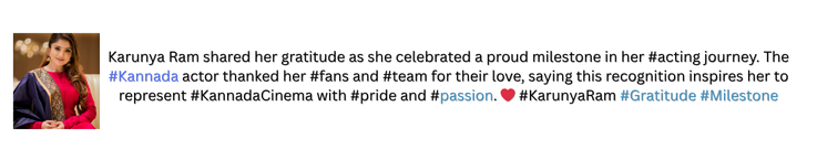 Karunya Ram's Linked Posts